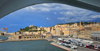 Abfahrt Hafen Ancona (I)